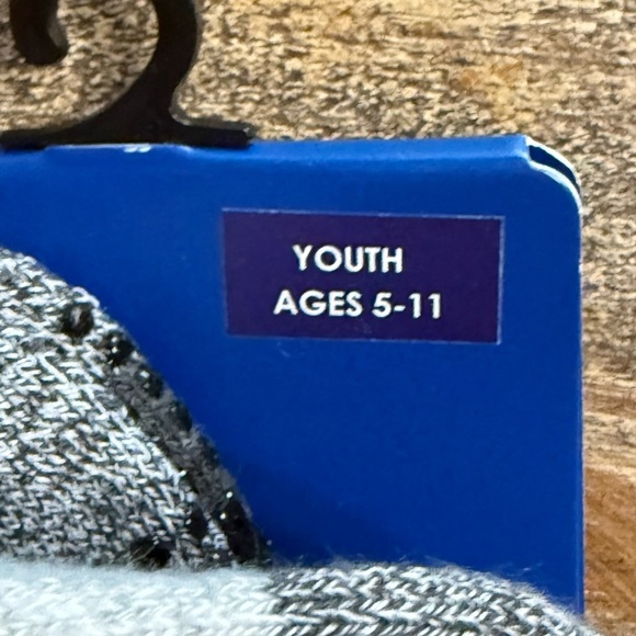 Bombas Youth Grip Ankle Socks Ages 5–11 (3-Pack) New in Packaging - Picture 2 of 3